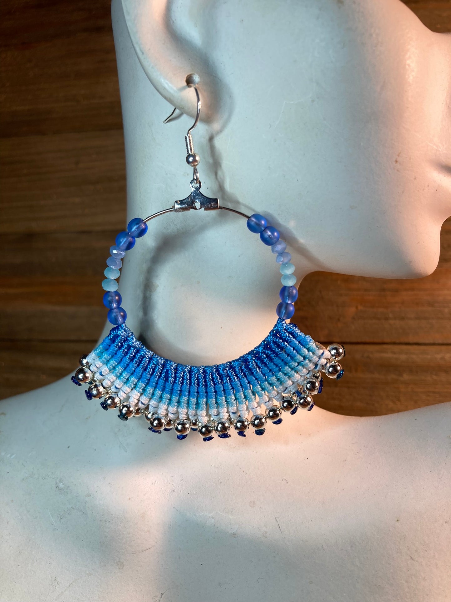 "Lonyell" Macrame earrings